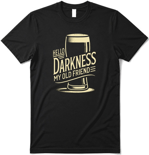 Shirt hello darkness - hello,