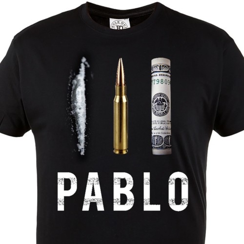 Herren shirt pablo escobar - t,