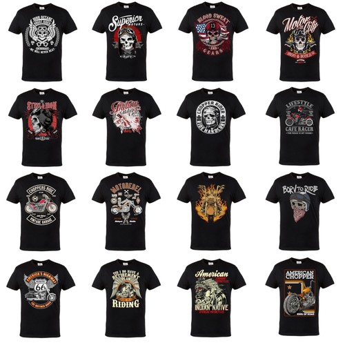 Biker shirt herren - t-shirt,