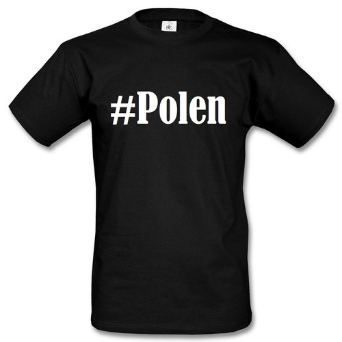 Shirt polen hashtag raute - #polen,