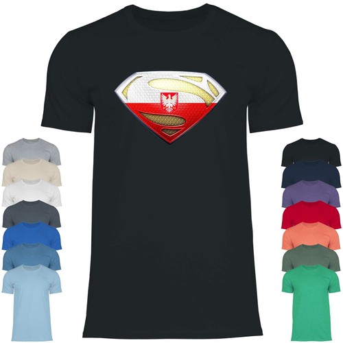 Herren shirt polen polska - herren, t-shirt