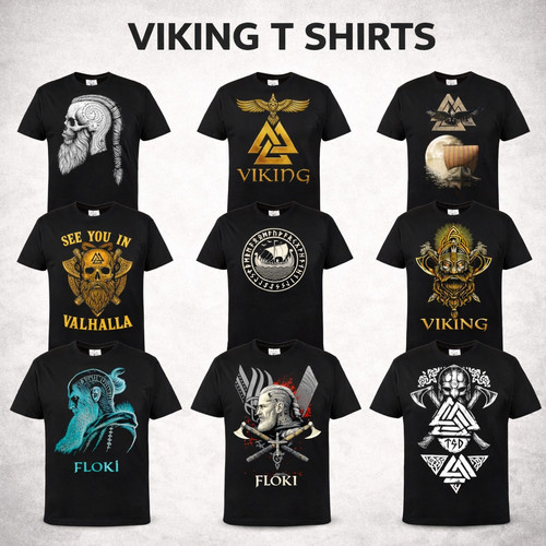 Viking shirt herren wikinger - shirt,