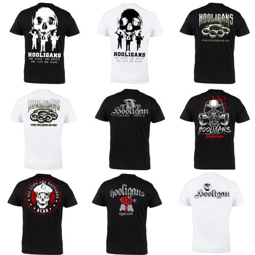 Hooligans shirt herren - t-shirt,