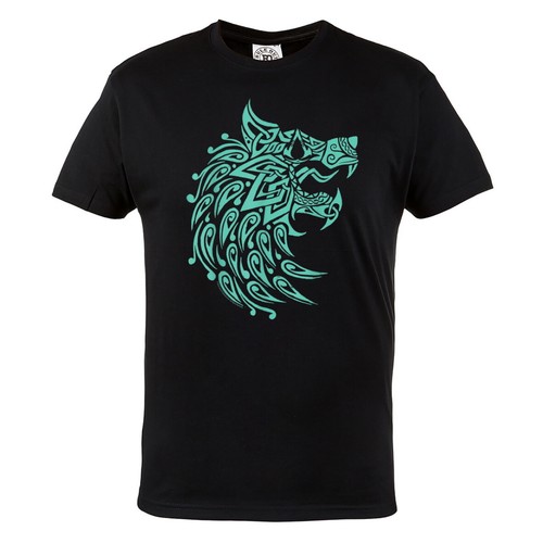 Wolf shirt herren heulender - t-shirt,
